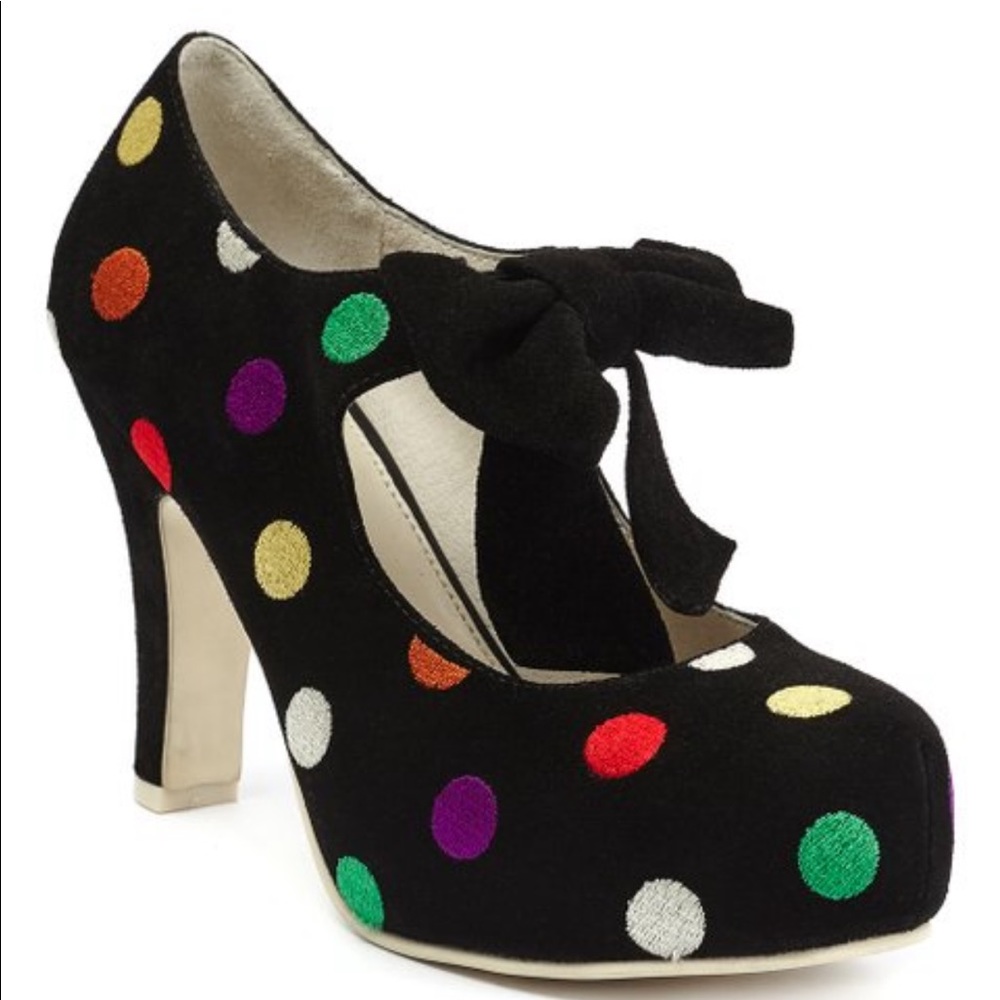 Lola Ramona polka dot pumps